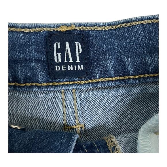 Gap 4" High Rise Shorts 6 / 28 Jeans Basic Casual Denim - Picture 3 of 5